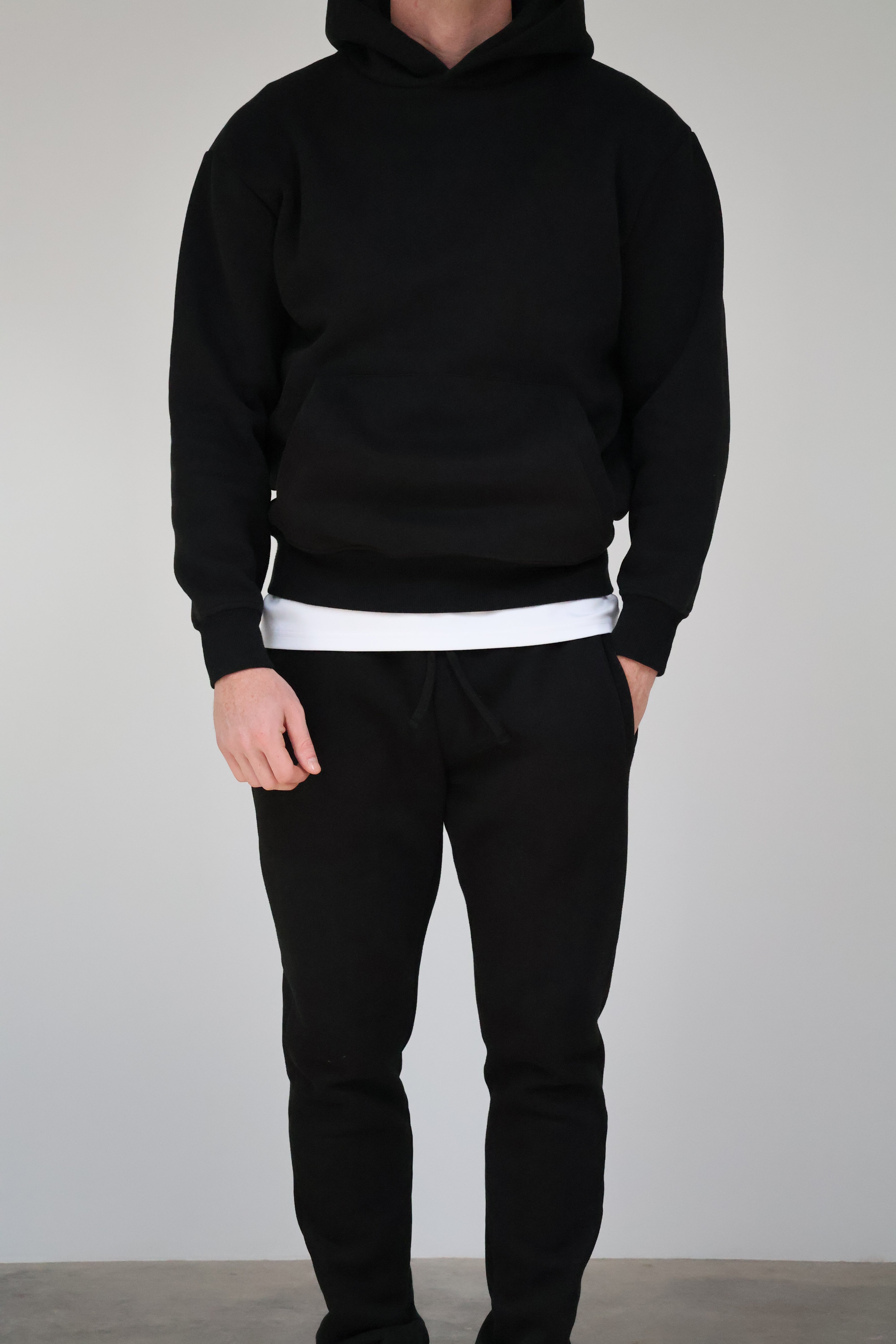 Essential Black Hoodie