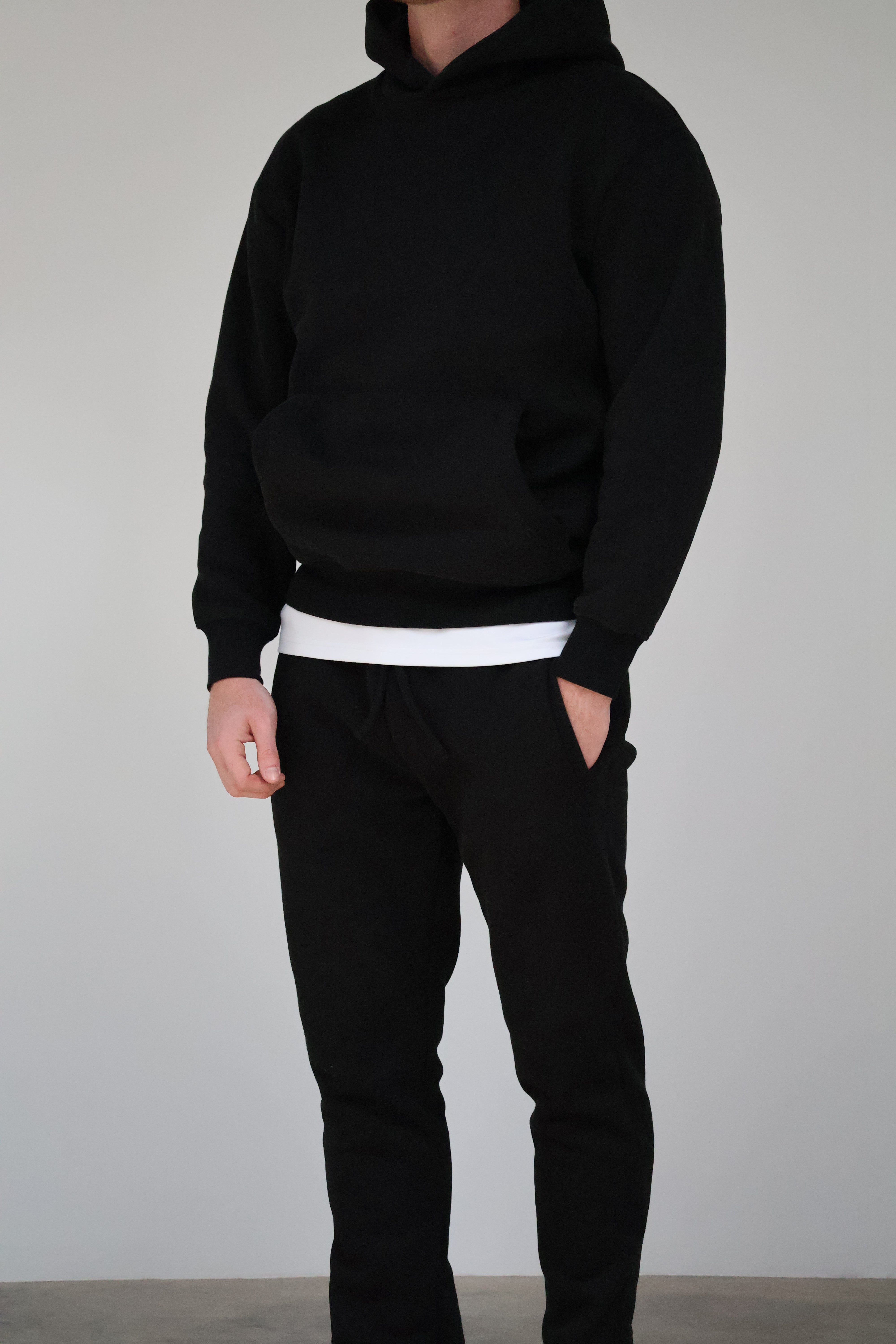 Essential Black Hoodie