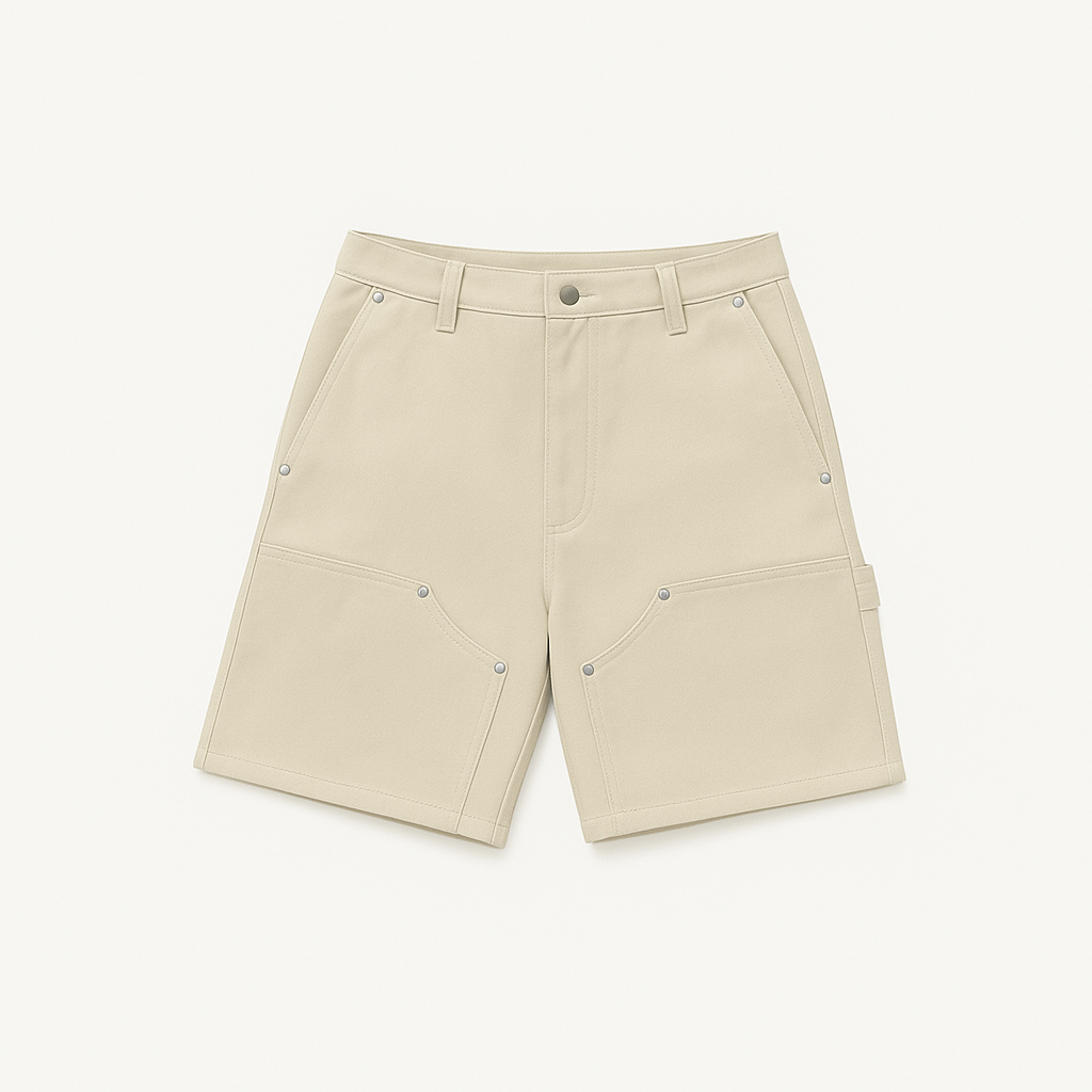 Carpenter Shorts - Beige