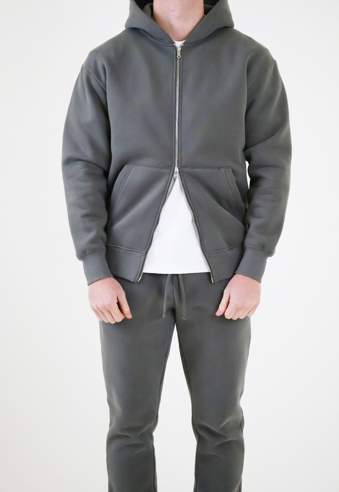 Essential Charcoal Zip