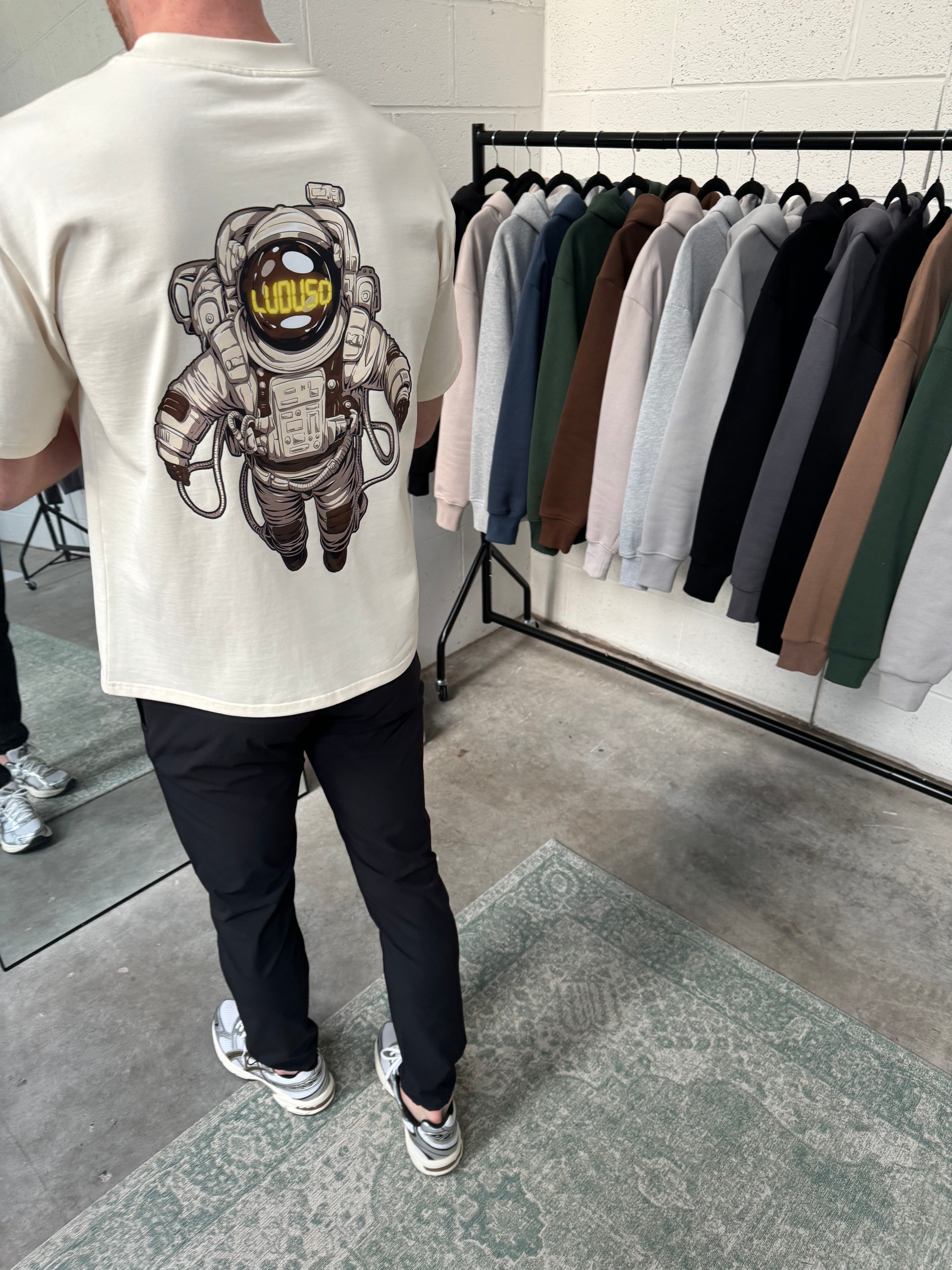 Astronaut T-Shirt - Vanilla