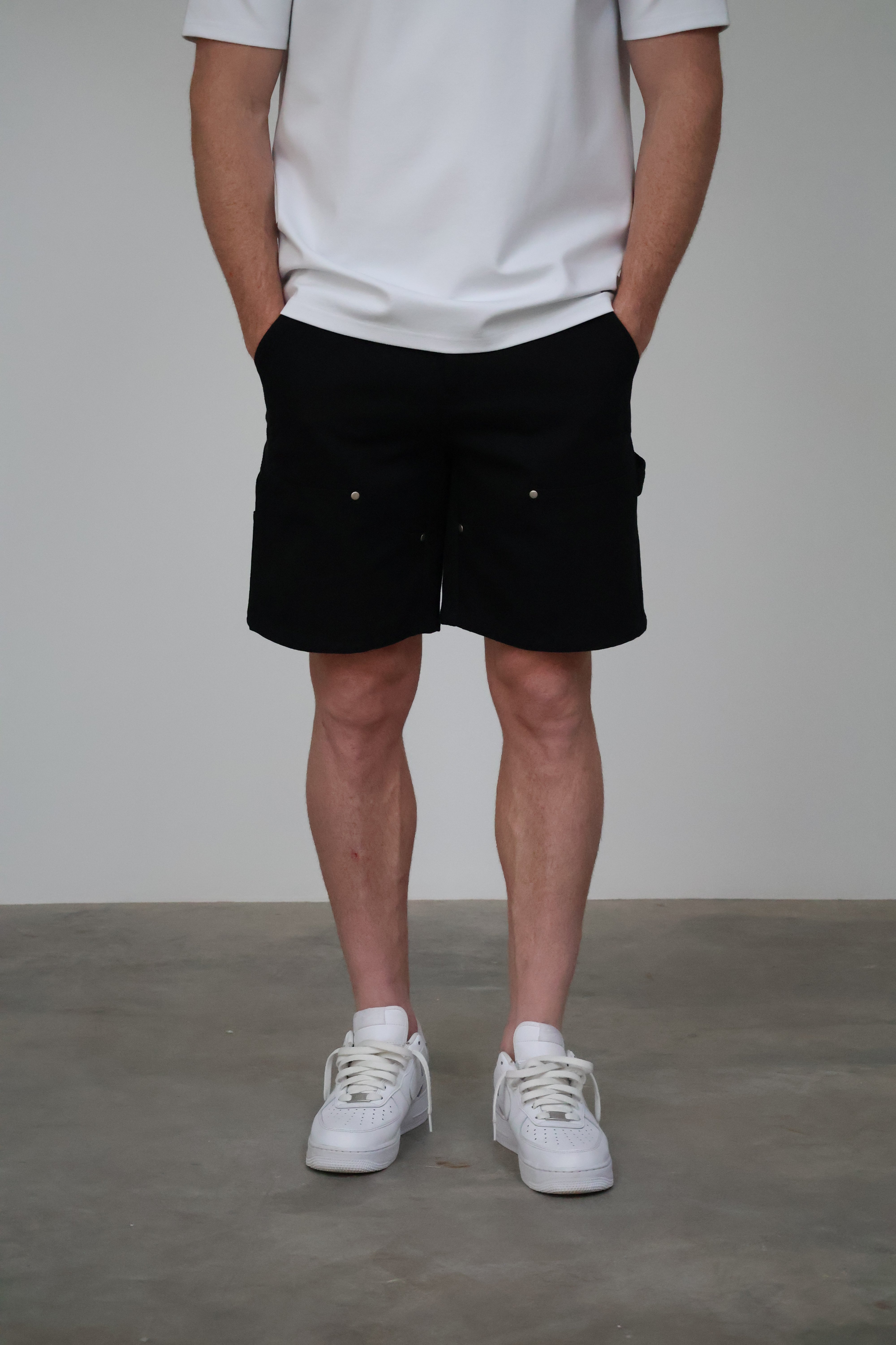 Carpenter Shorts - Black