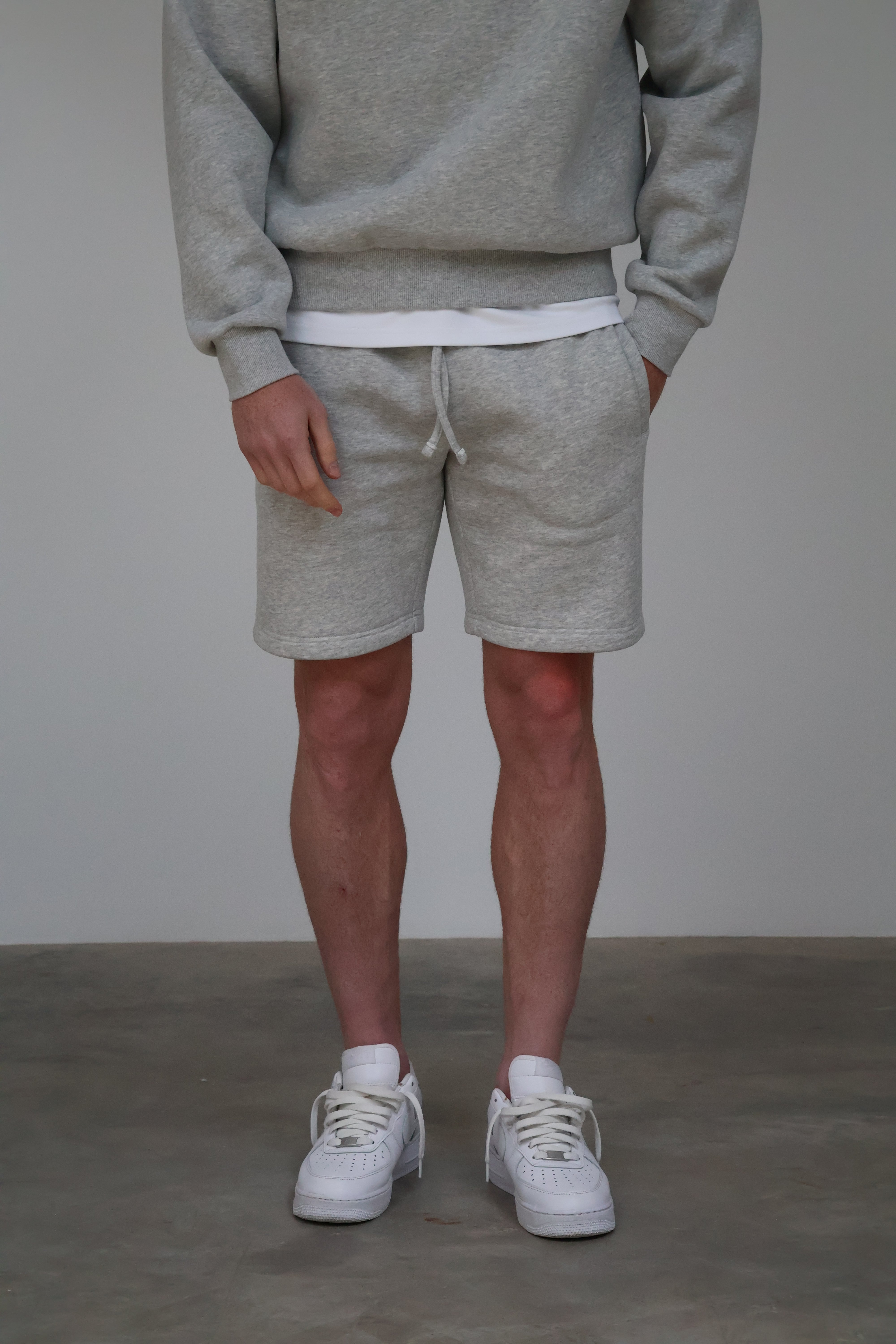 Essential Grey Jogger Shorts