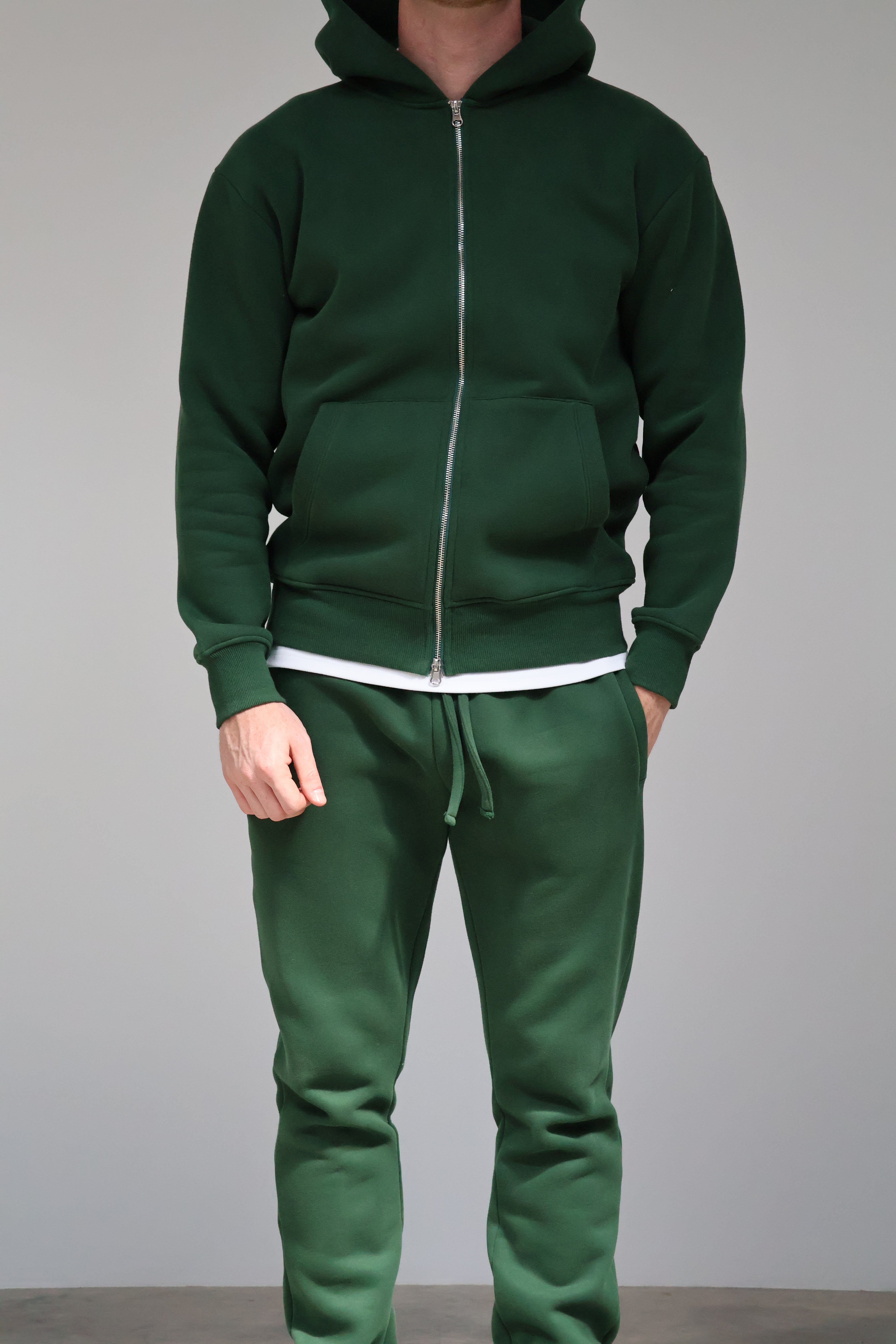 Essential Green Zip