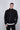 Essential Black Funnel Neck