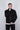Essential Black Funnel Neck