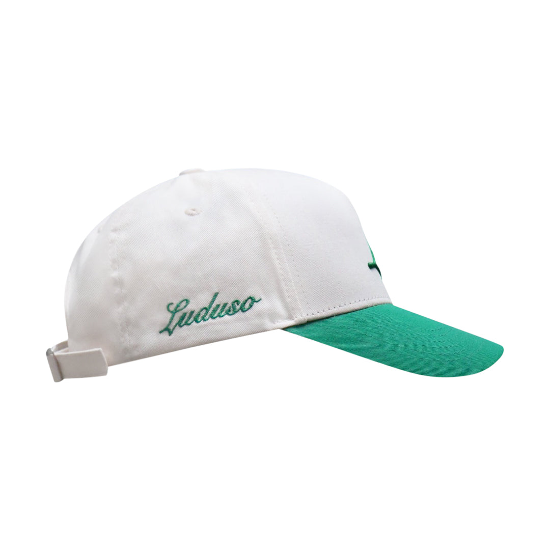 Luduso Cap - Green/Cream