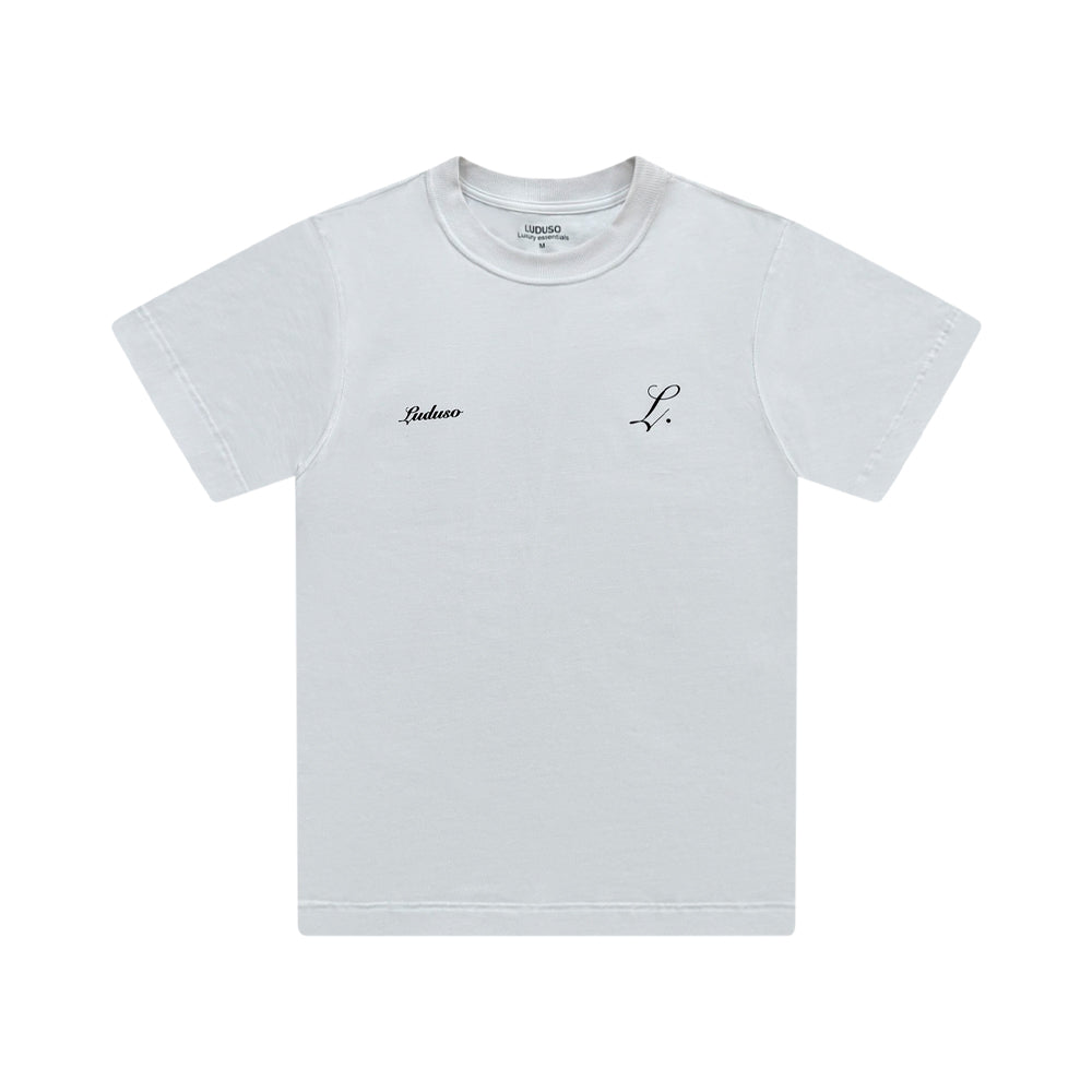 Initial T - White