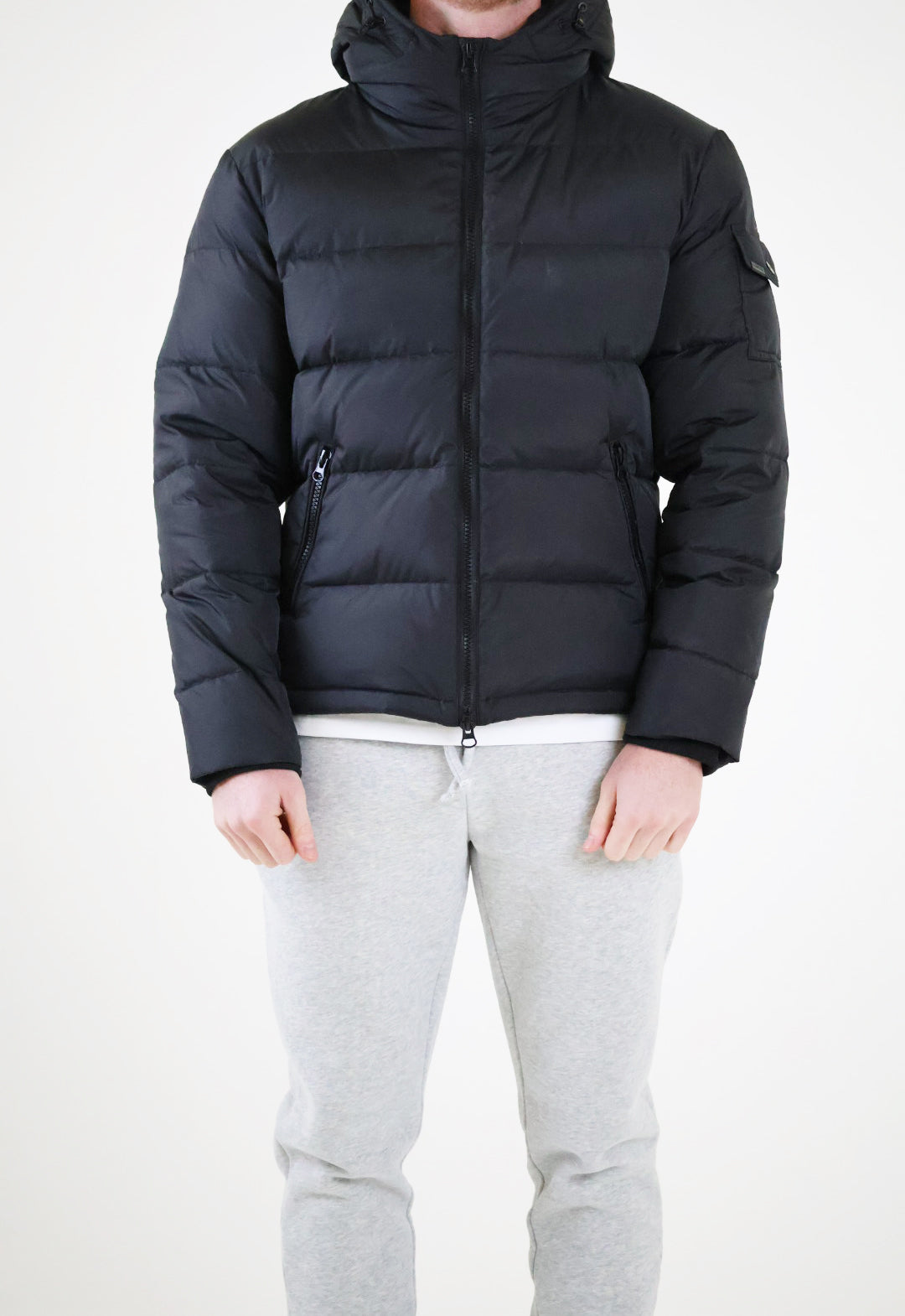 Puffer Coat - Black