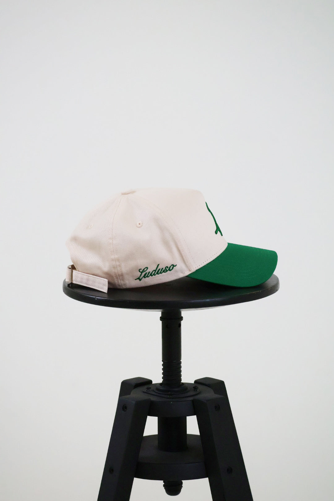 Luduso Cap - Green/Cream