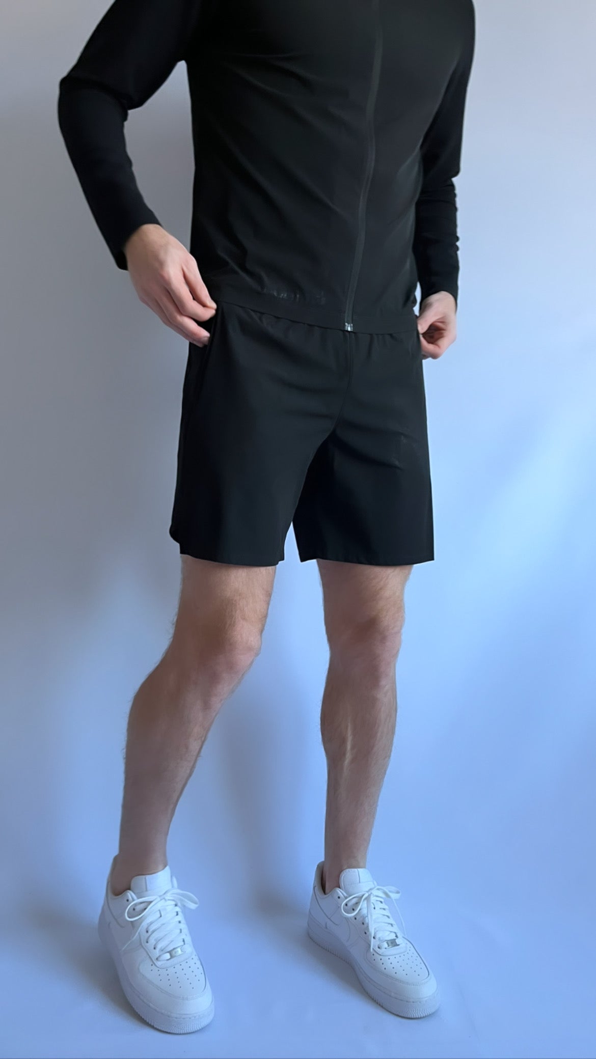 Black Tech Shorts